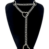 Leather Choker Slip Chain