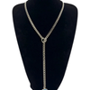 Heart Crystal Charm Slip Chain