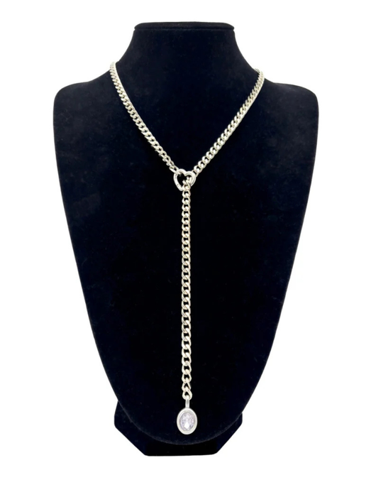 Crystal Charm Slip Chain