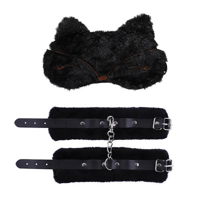 Blindfold & Handcuff Bundled
